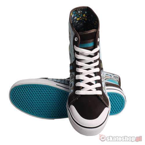 Buty VANS Wellesley WMN (multi) błękitno-brązowe