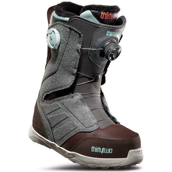 Buty snowboardowe THIRTYTWO Lashed Double BOA WMN (grey/brown)