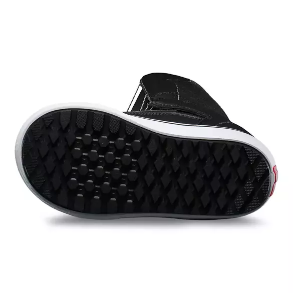 Buty snowboardowe dziecięce VANS Juvie Linerless (black/white)