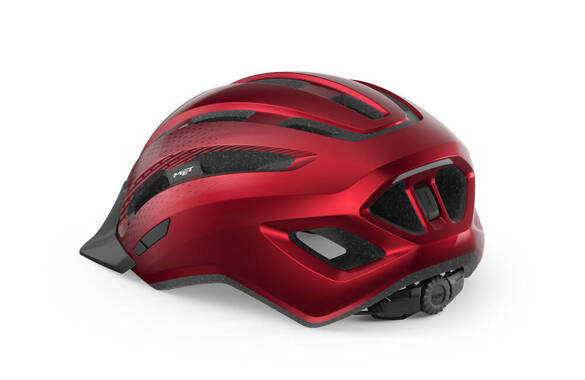 Kask rowerowy MET DOWNTOWN (red)