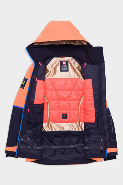 Kurtka snowboardowa 686 Exploration Thermagraph® (nasa orange black)