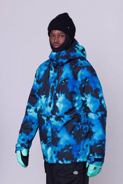 Kurtka snowboardowa 686 Foundation (blue slush nebula)