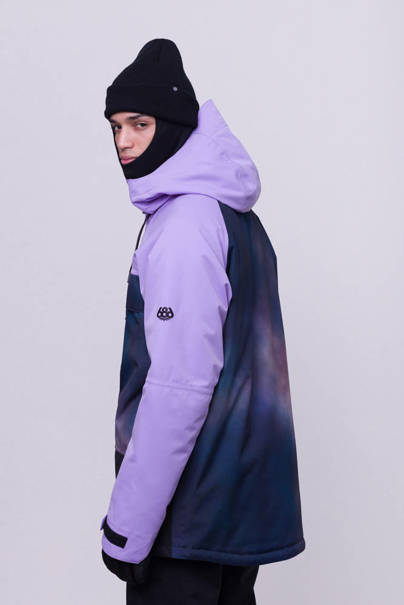 Kurtka snowboardowa 686 Geo Insulated (violet colorblock)