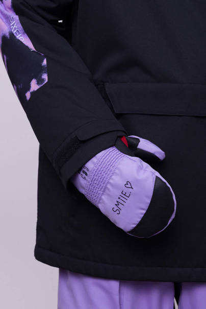 Kurtka snowboardowa 686 Renewal Anorak (black violet nebula)