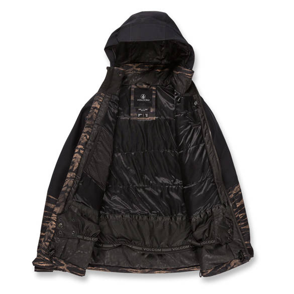 Kurtka snowboardowa VOLCOM Shelter 3D Stretch WMN (tiger print)