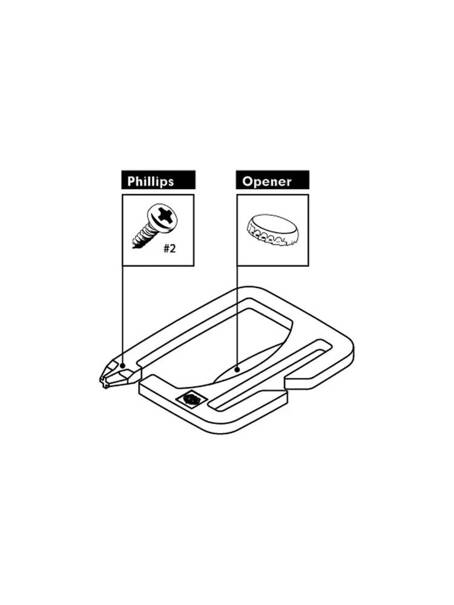 Pasek 686 Stretch Hook Tool (rhino grey mtn range) 