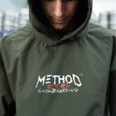 Bluza aktywna METHOD MAG Tech Riding Hoodie (dark green)