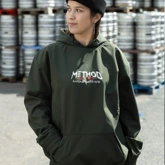 Bluza aktywna METHOD MAG Tech Riding Hoodie (dark green)