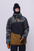 Kurtka snowboardowa 686 Geo Insulated (breen nebula colorblock)