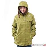 Kurtka snowboardowa SESSIONS Galaxy Plaid WMN (lime plaid)