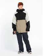 Kurtka snowboardowa VOLCOM Brighton Full Zip (brown)